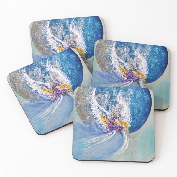Item preview, Angel Abstract Water Marbling Marble Design Pattern Texture designed and sold by MaiHattiDesign.