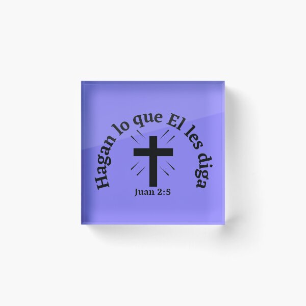 Item preview, Hagan lo que El les diga. Juan 2:5 designed and sold by GeneralJesus.