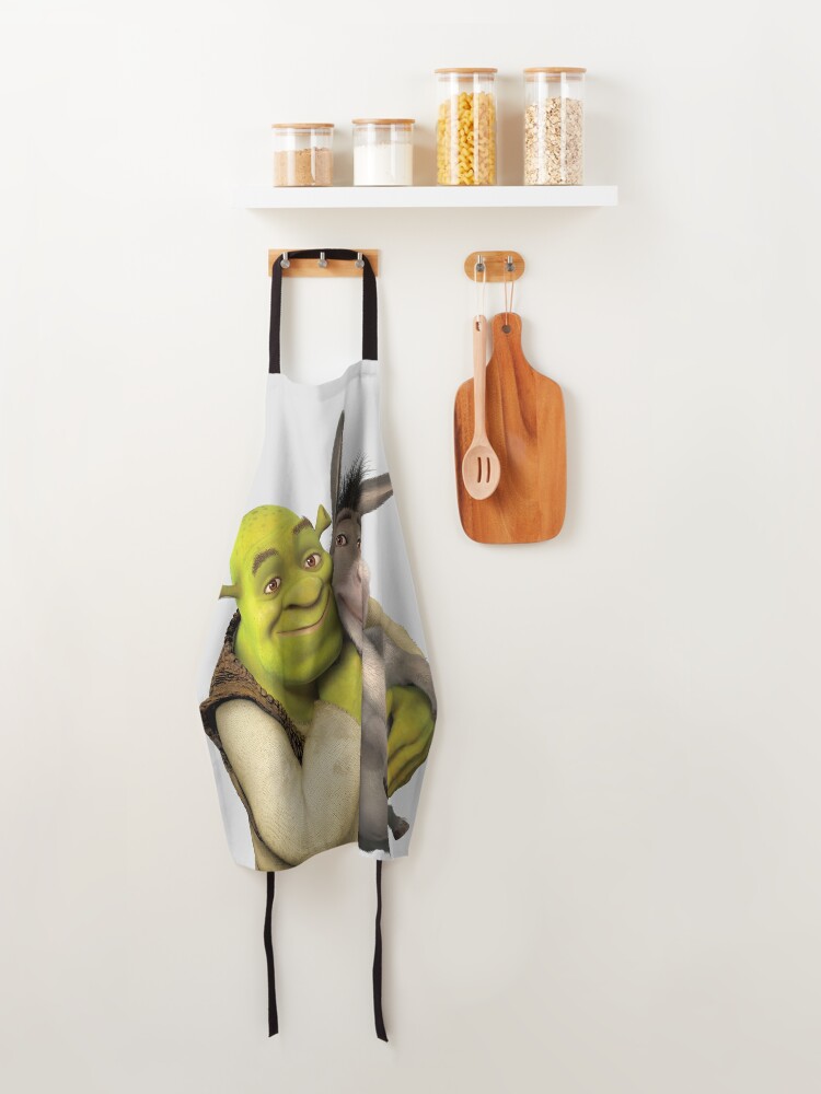 Disover Shrek and Donkey Best Friends Kitchen Apron