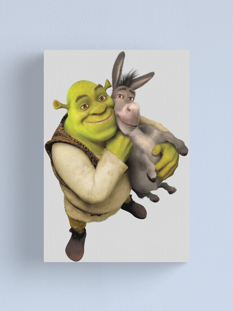 Shrek And Donkey Meme Canvas Prints for Sale