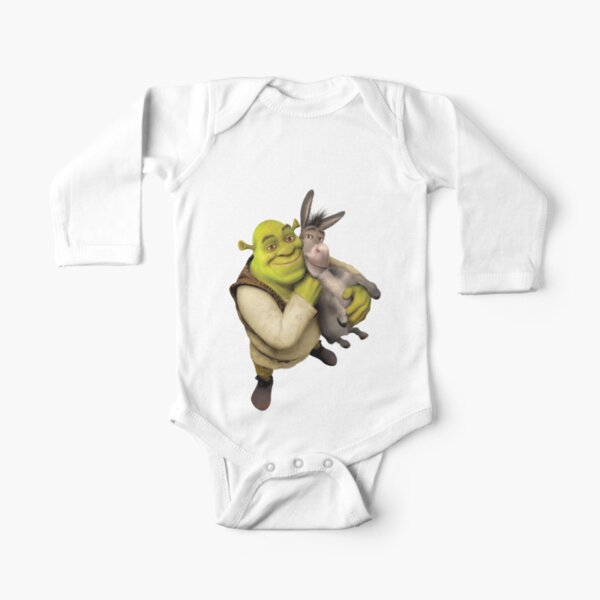 Bodies De Manga Larga Para Bebe Funny Shrek Redbubble