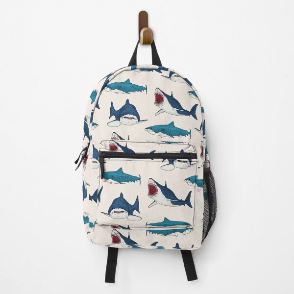 Item preview, Shark Art Pattern designed and sold by okpinsArtDesign.