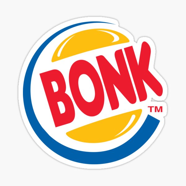 Vista previa del artículo con la obra «Bonk», diseñado y vendido por VonHafe.