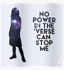 River Tam - No Power in the 'Verse Poster