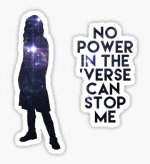River Tam - No Power in the 'Verse Sticker