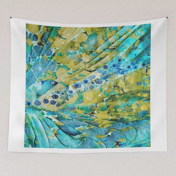 Item preview, Abstract Water Marbling Marble Design Pattern Texture designed and sold by MaiHattiDesign.