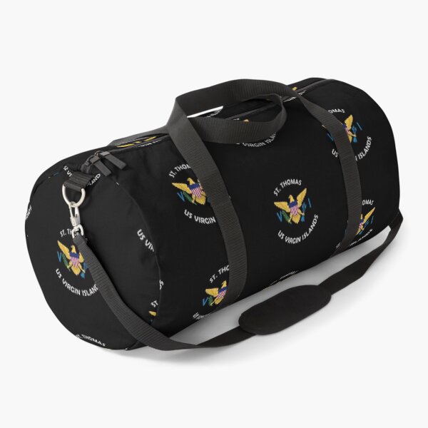 US Virgin Islands Flag St. Thomas USVI Caribbean Tropical Duffle Bag