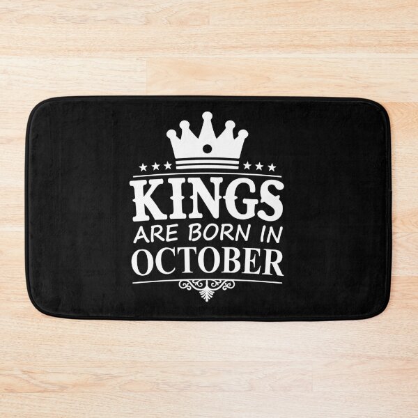 Item preview, Kings Are Born In October | Birthdays designed and sold by SerendipityNow.