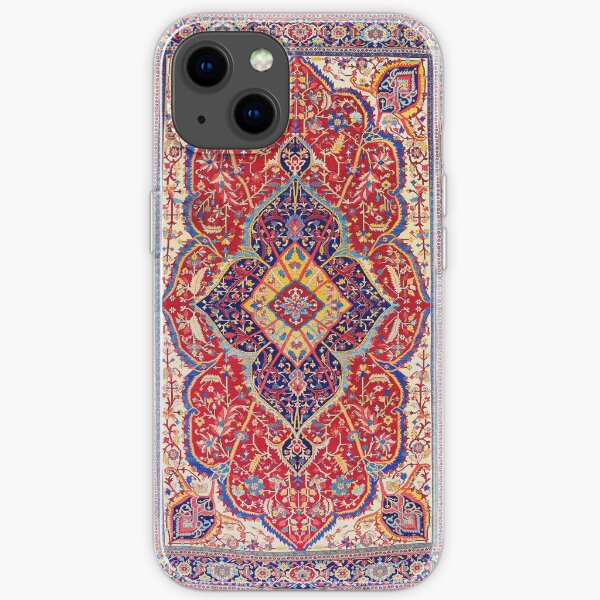 Heriz Antique Persian Carpet Print iPhone Soft Case