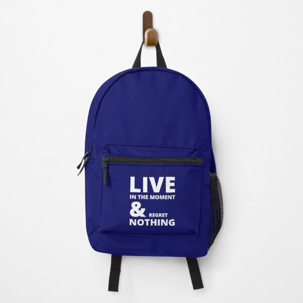 Item preview, Live in the moment and regret nothing designed and sold by fev-rocks.