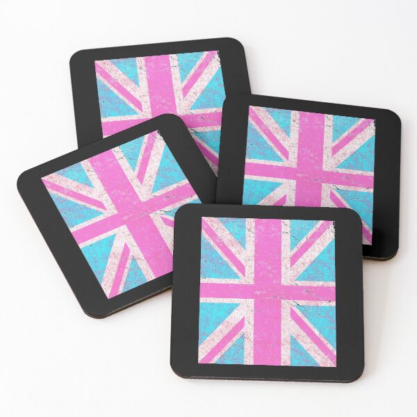 Item preview, Pink Vintage Union Jack Flag designed and sold by flippinsg.