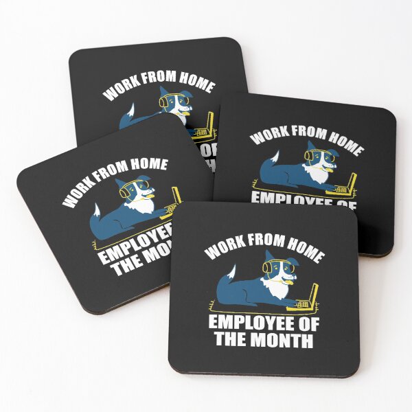 Item preview, Work From Home Employee Of The Month designed and sold by ZenCloak.
