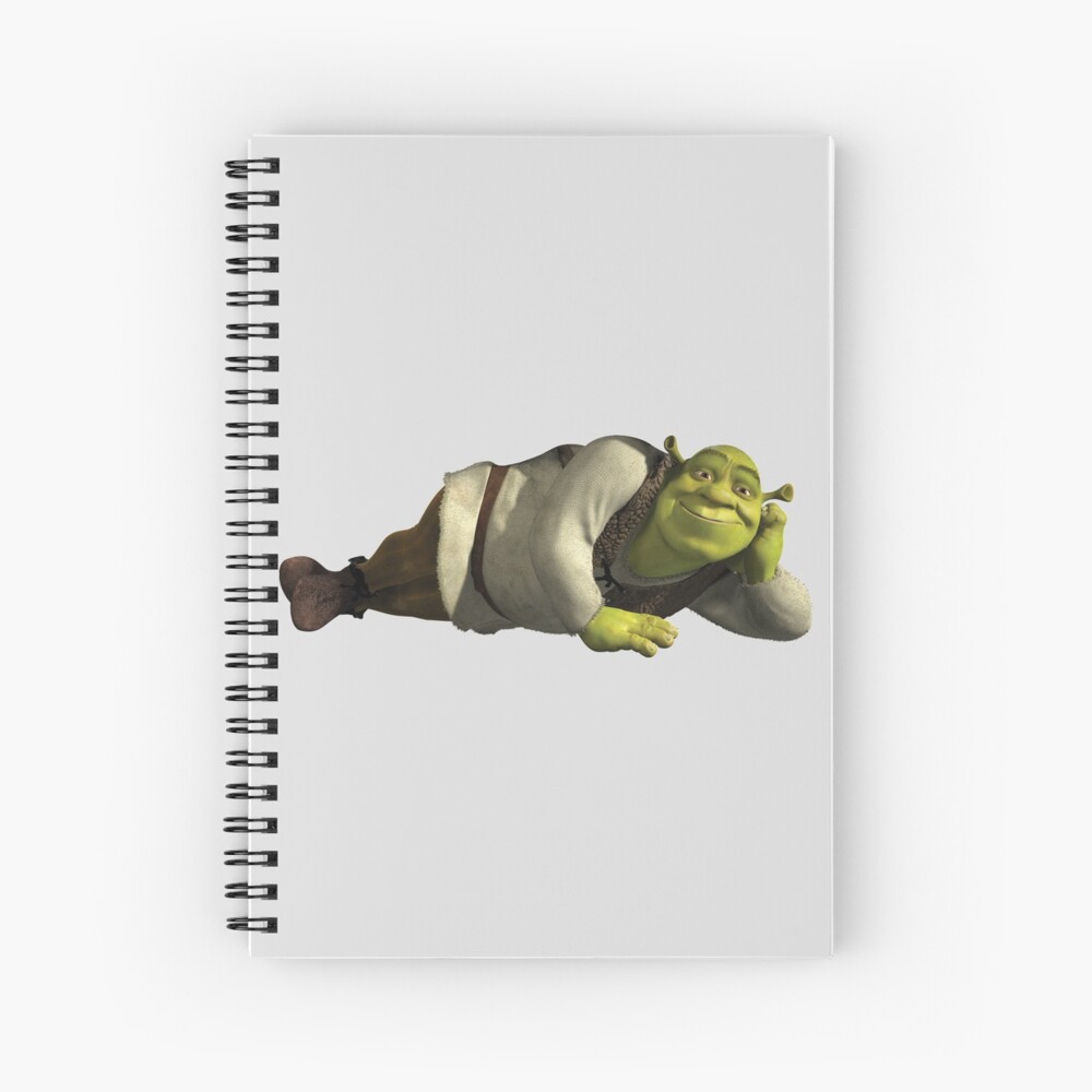 What are you doing in my Shrek Crocs Spiral Notebook for Sale by  apollosale