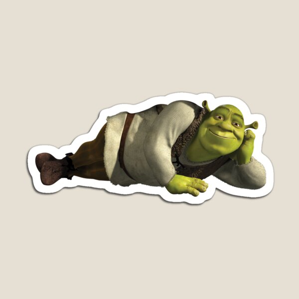 Confused Shrek sticker | Magnet