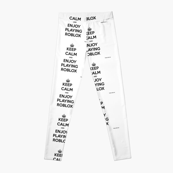 Roblox Leggings Redbubble - black leggings roblox