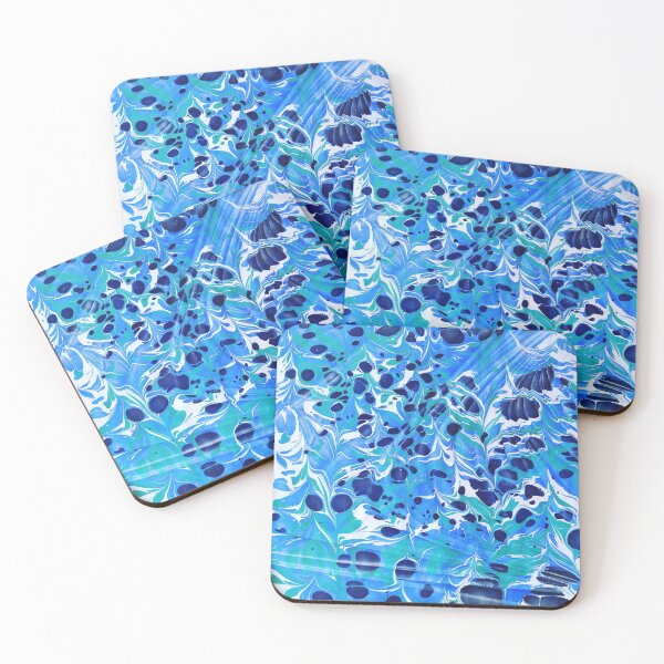 Item preview, Abstract Water Marbling Marble Design Pattern Texture designed and sold by MaiHattiDesign.