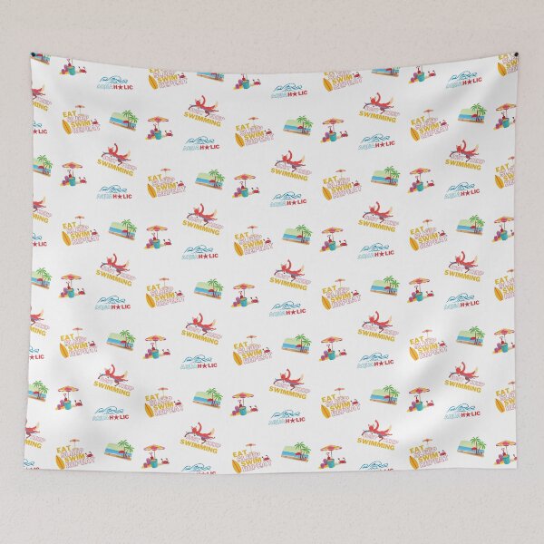 Item preview, Eat Sleep Swim Repeat  designed and sold by ImperialBaron.