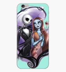 Romantic Jack Skellington and Sally iPhone Case