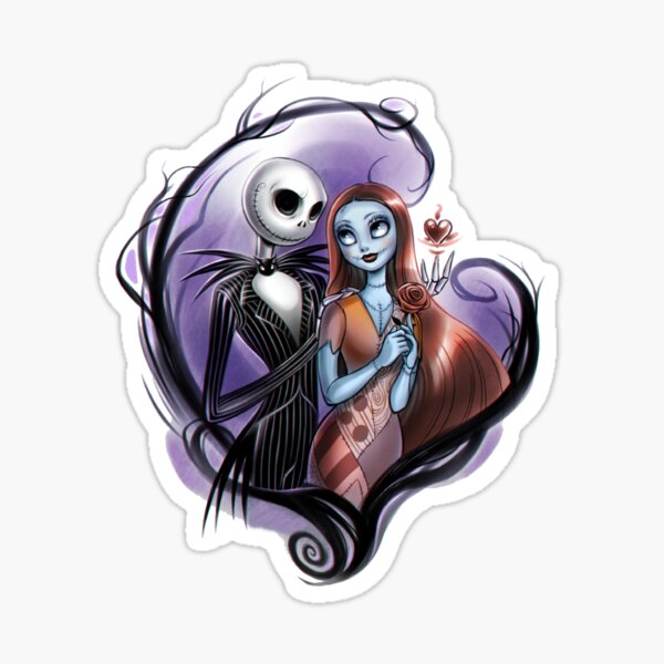 Jack and Sally Nightmare Before Christmas Tattoo by seankilleffer on  DeviantArt