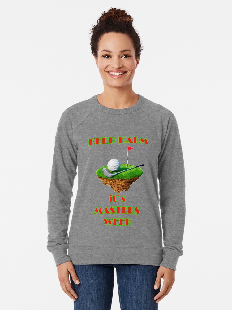 Masters golf sweatshirt clearance