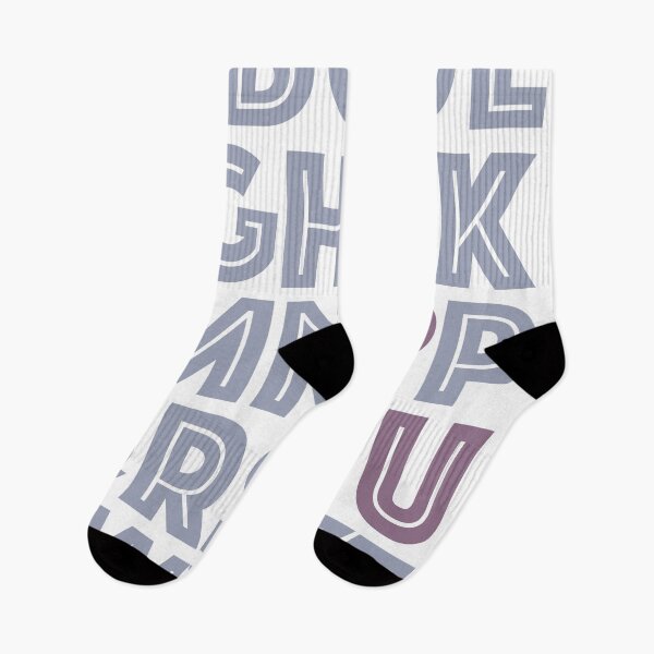 Item preview, Grey & Purple ABCs I Love You Baby's Nursery Decor Gray designed and sold by ImageNugget.