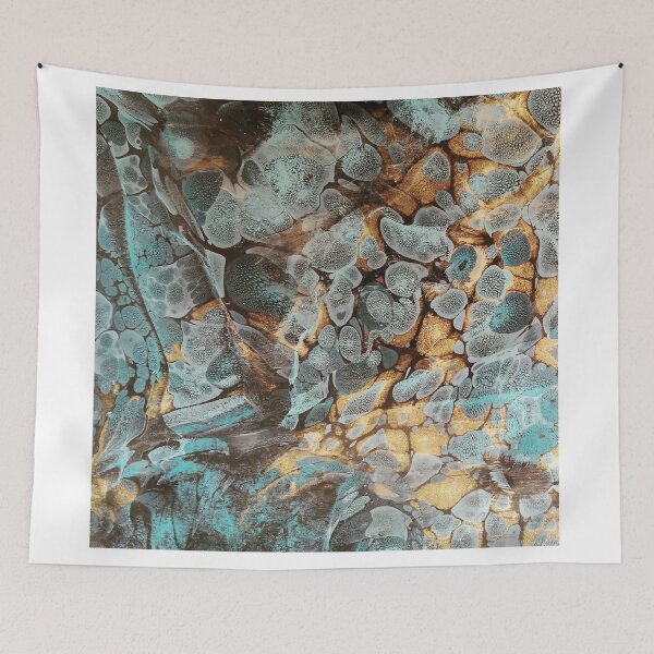 Item preview, Abstract Water Marbling Marble Design Pattern Texture designed and sold by MaiHattiDesign.