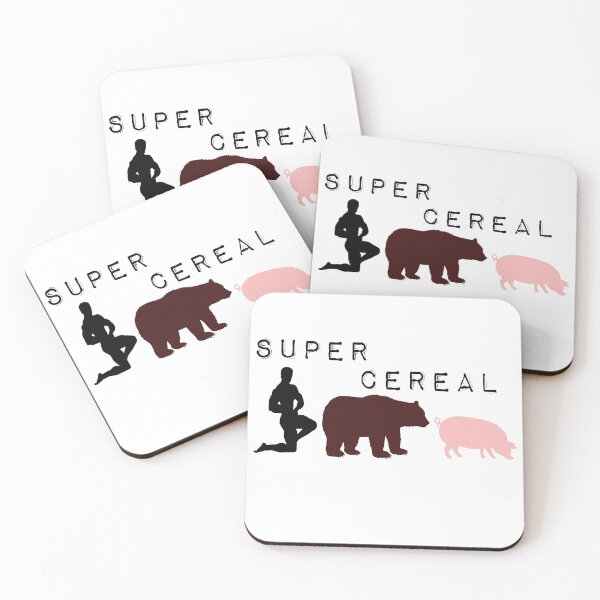Item preview, MAN BEAR PIG - GRAPHIC PICTURES - IT IS SUPER CEREAL -CHRISTMAS 2019-2020 designed and sold by Iskybibblle.