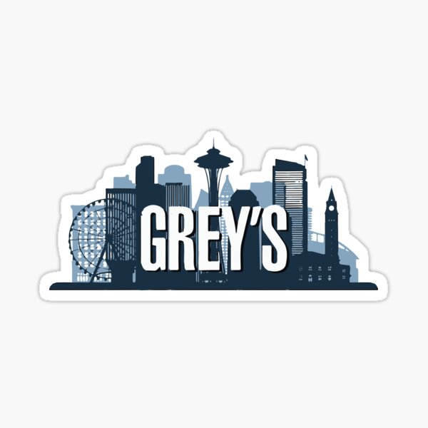 Seattle - Grey's Pegatina