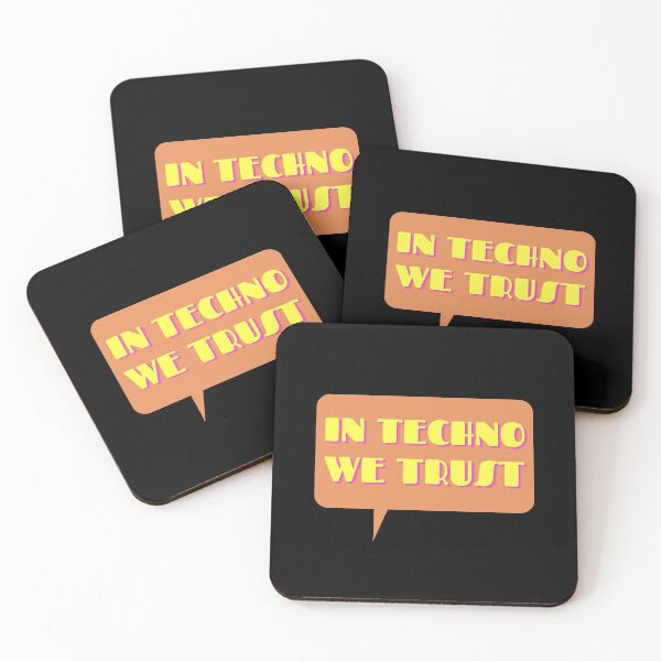 Item preview, In techno we trust designed and sold by Flow-Store.