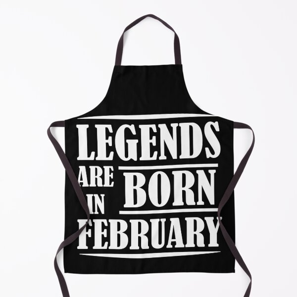 Item preview, Legends Are Born In February | Birthdays designed and sold by SerendipityNow.