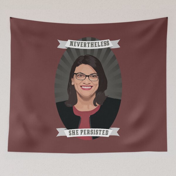 Item preview, Nevertheless: Rashida Tlaib designed and sold by PrettySickArt.