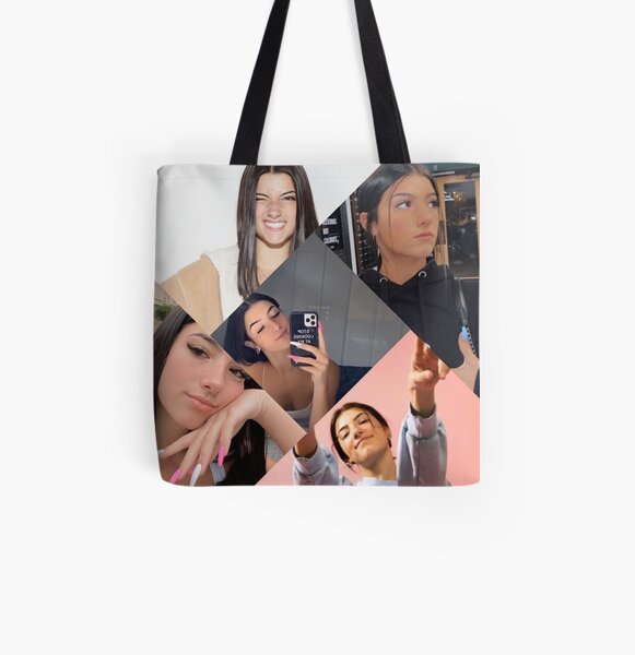 CHARLI DAMELIO Bolsa estampada de tela