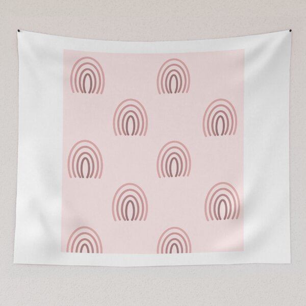 Item preview, Pink rainbow print designed and sold by Clarasart28.