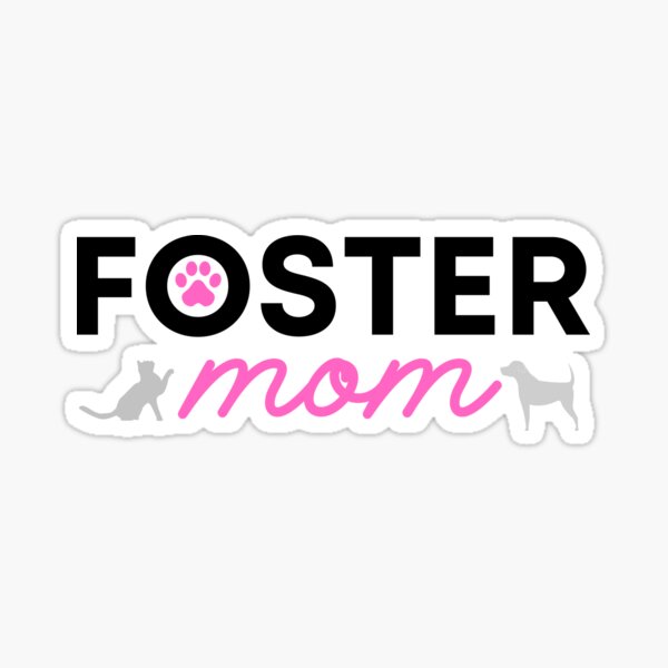 Item preview, Foster mom sticker & magnet designed and sold by jacquelineose.