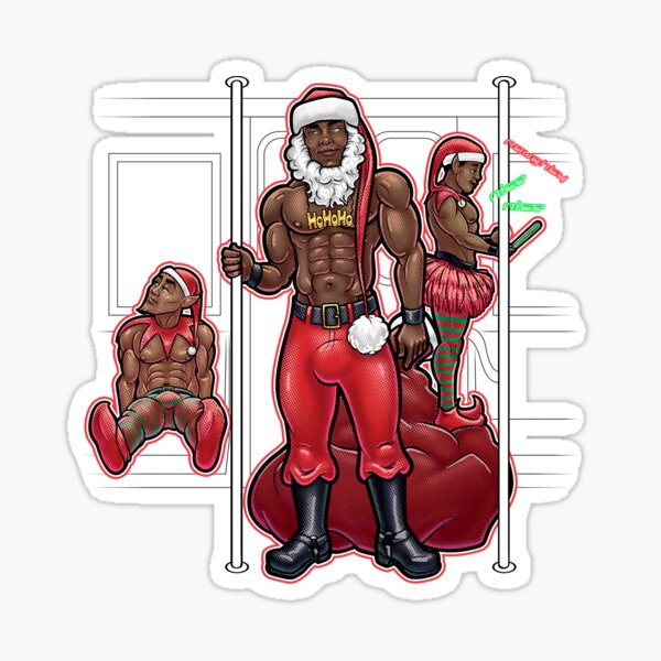 Santa Honey Sticker