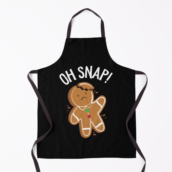 Item preview, Gingerbread Man Oh Snap Christmas Funny Cookie Baking Gift designed and sold by TheMattDesigns.