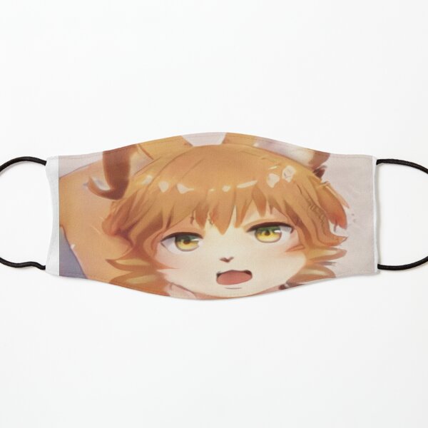 Anime Female Fox Furry Portrait Kids Mask