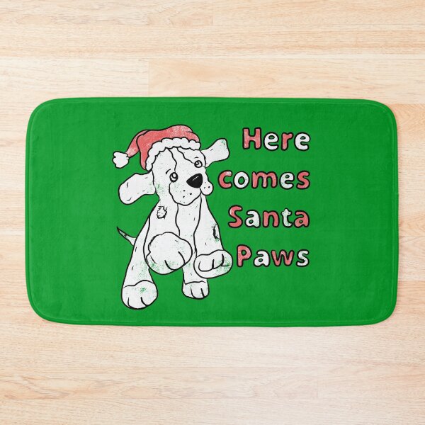 Item preview, Here comes Santa Paws designed and sold by RoserinArt.