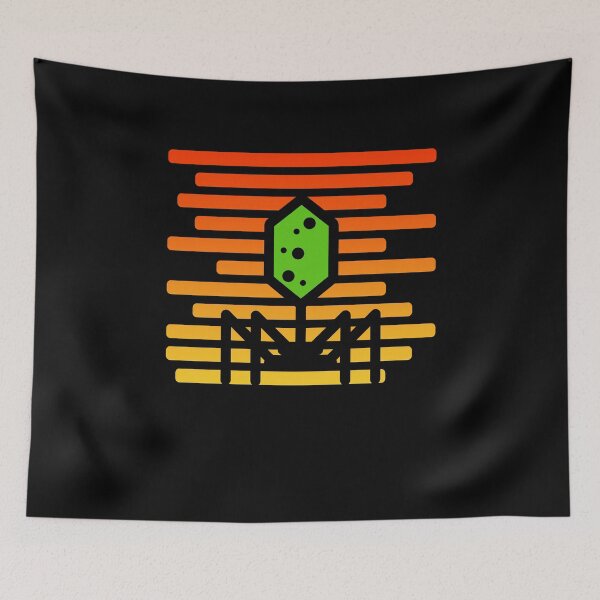 Item preview, RANDOM ROUNDED EDGE STRIPES PHAGE BACTERIOPHAGE designed and sold by Hippiesole.