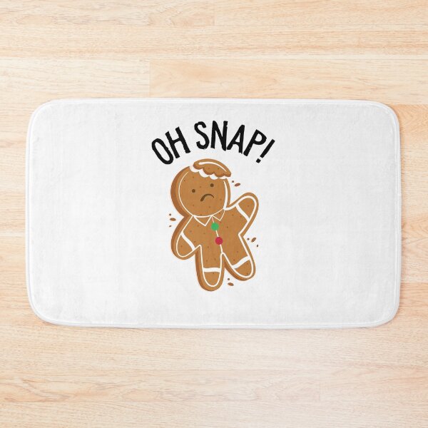Item preview, Gingerbread Man Oh Snap Christmas Funny Cookie Baking Gift designed and sold by TheMattDesigns.