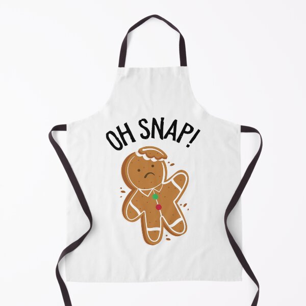 Item preview, Gingerbread Man Oh Snap Christmas Funny Cookie Baking Gift designed and sold by TheMattDesigns.
