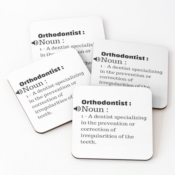 Item preview, Funny Orthodontist Definition - Birthday Gift ideas designed and sold by Aleekr1.