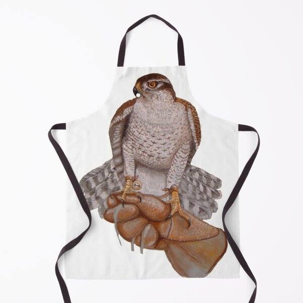 Item preview, Goshawk on glove designed and sold by Fozzyartsales.