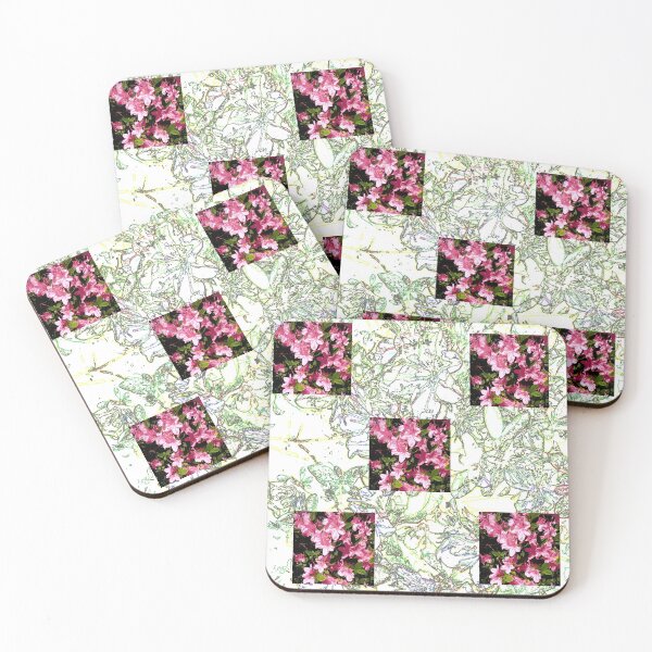 Item preview, Pink flowers designed and sold by Magileo.
