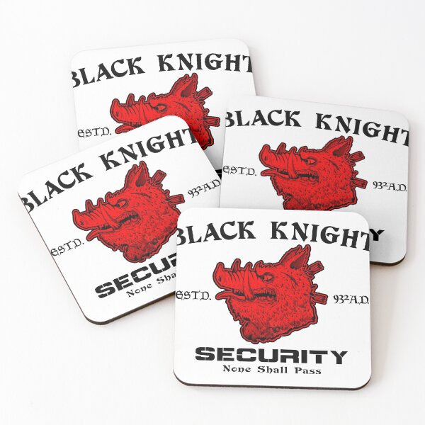 Item preview, Black Knight Security (For Light Shirts) designed and sold by Lost In Shirts.
