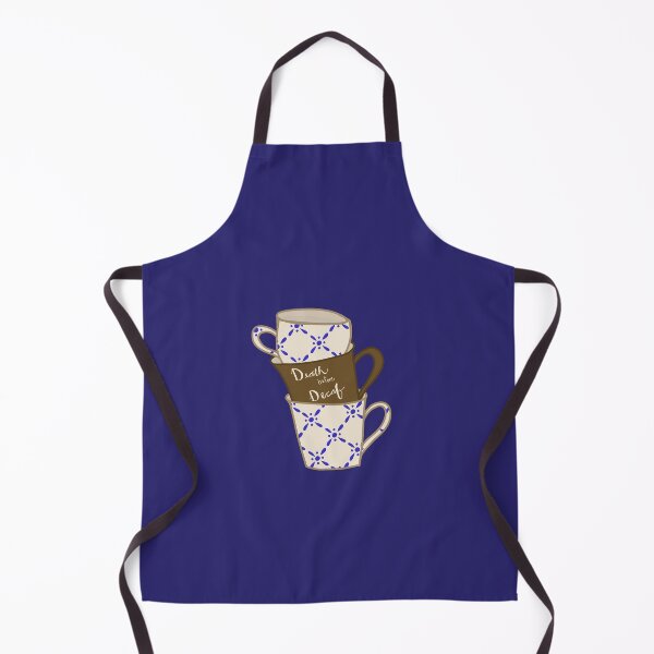 Item preview, Death Before Decaf Stacked Mugs designed and sold by HotMessReta.