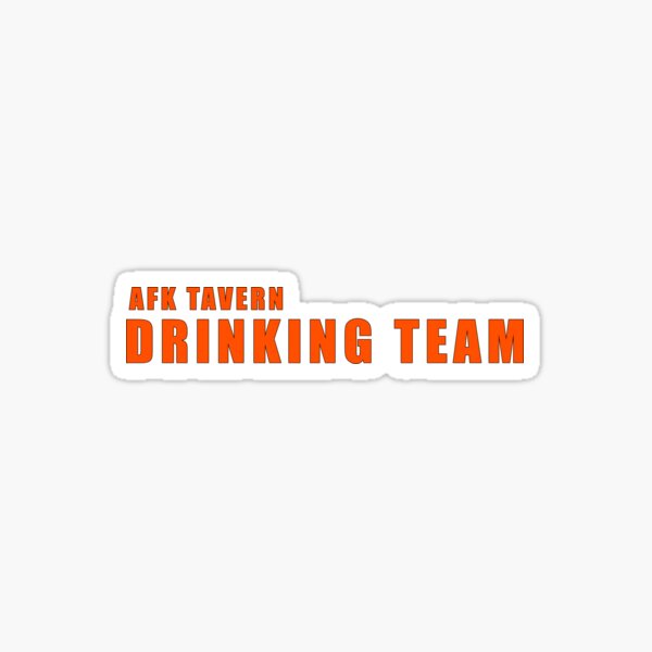 Drinking team 1 Sticker