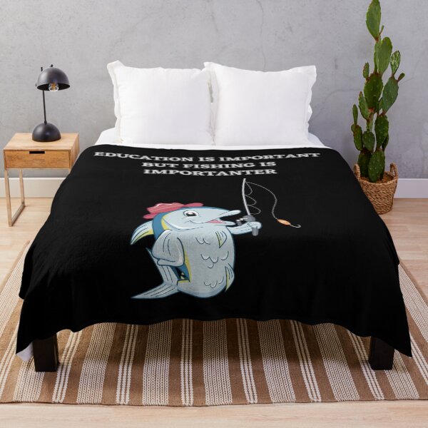 Item preview, Fishing is importanter  designed and sold by Cafecreative.
