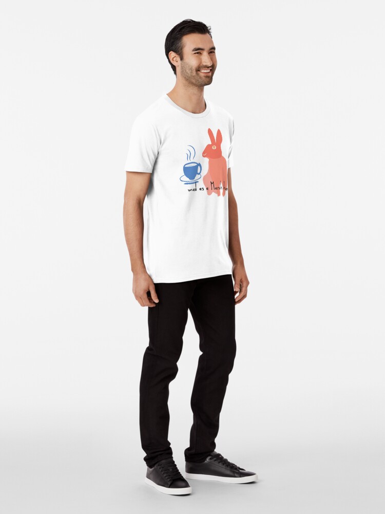 Alternate view of mad as a March hare Premium T-Shirt