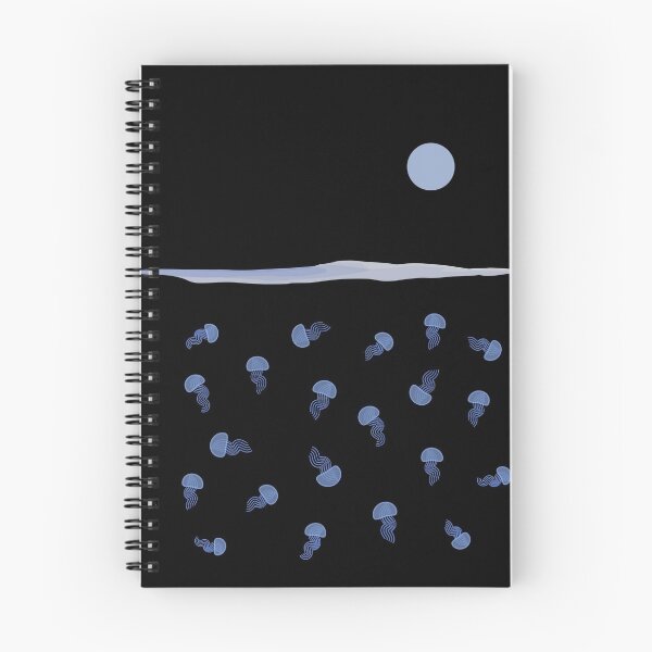 Item preview, Ocean jellyfish night designed and sold by Raquel Colachagua.